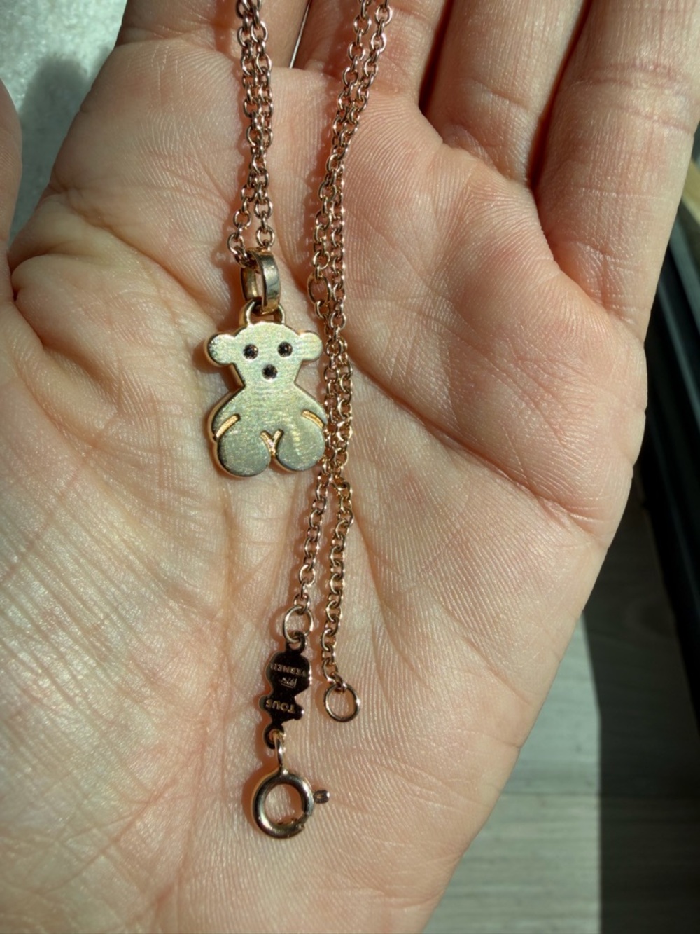 Tous Rose Gold Necklace 925